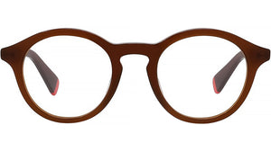 AKA Brown Round Eyeglasses