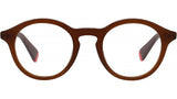 AKA Brown Round Eyeglasses