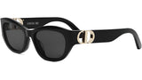 30Montaigne B5U Black Oval Sunglasses