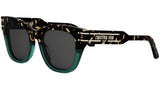 DiorSignature B4I Havana Butterfly Sunglasses