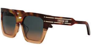 DiorSignature 10F Red Havana Butterfly Sunglasses