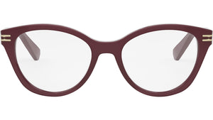 B.zero1 Bordeaux Cat Eye Eyeglasses