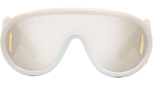 Paula's Ibiza Holographic White Mask Sunglasses