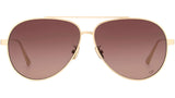 DiorCannage A1U Gold Pilot Sunglasses