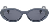 FF Diamonds Blue Cat Eye Sunglasses