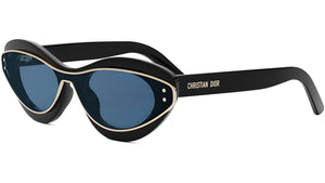 DiorMeteor B1I 10B0 Black Blue Butterfly Sunglasses
