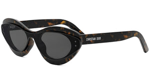 DiorMeteor B1I 20A0 Havana Grey Butterfly Sunglasses