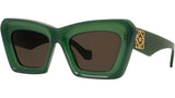 Anagram Green Cat Eye Sunglasses