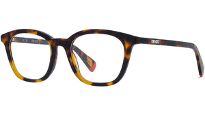 AKA Red Havana Square Eyeglasses