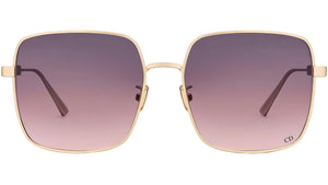 DiorCannage S1U Gold Square Sunglasses