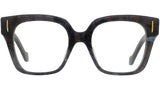 Anagram Black Geometric Eyeglasses