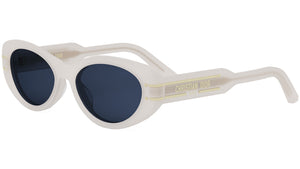 DiorSignature B8U White Butterfly Sunglasses