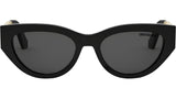 DioRésille B1I Black Cat Eye Sunglasses