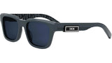 DiorB23 S1I Grey Geometric Sunglasses