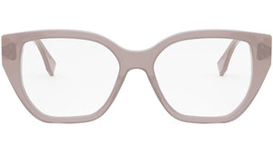 FF Diamond Pink Rectangular Eyeglasses