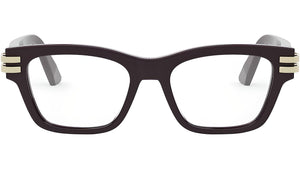 CDiorO S2I Red Rectangular Eyeglasses