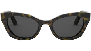 DiorMidnight B2I Havana Cat Eye Sunglasses