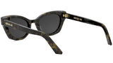 DiorMidnight B2I Havana Cat Eye Sunglasses