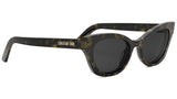 DiorMidnight B2I Havana Cat Eye Sunglasses