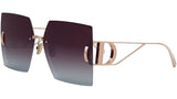 30Montaigne S7U Rose Geometric Sunglasses