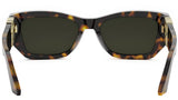 MissDior S1I Havana Square Sunglasses