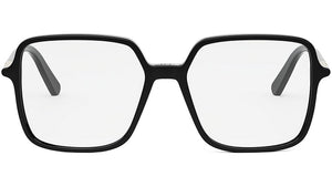 Mini CD O S2I Shiny Black Geometric Eyeglasses
