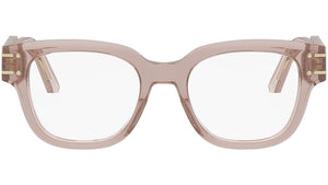 DiorSignatureO S6I Shiny Pink Squared Eyeglasses