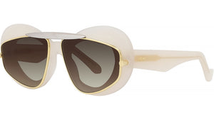 Signature LW40120I 25F White Geometric Sunglasses