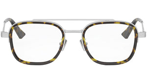 NeoDiorO S6F Shiny Silver Geometric Eyeglasses