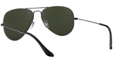 Aviator Classic RB3025 W0879 Gunmetal Green