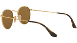 Round Flat Lenses RB3447N gold copper