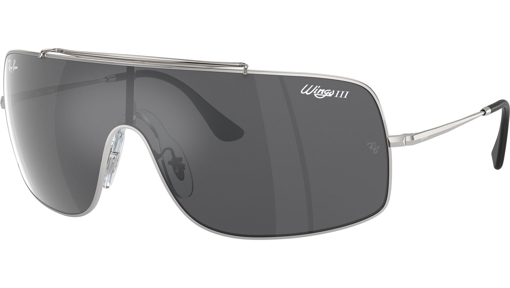 Occhiali da sole Ray Ban Wings Iii RB3897 003 6G Argento Giulietti e Guerra