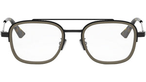 NeoDiorO S6F Black Geometric Eyeglasses